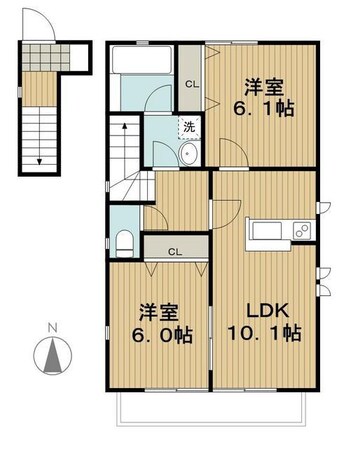 フレーバーの物件間取画像